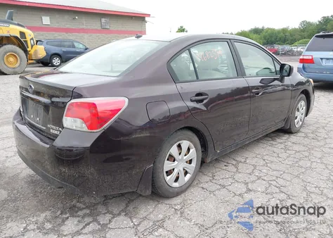 2012 Subaru Impreza 2.0I from USA, damaged, VIN JF1GJAA62CG022510
